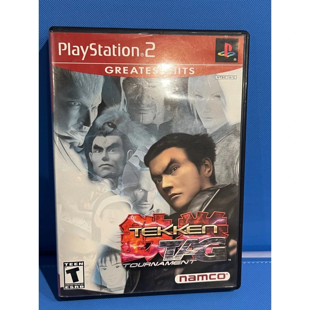 Tekken Tag Tournament Sony PlayStation 2 PS2 Greatest Hits Namco Fighting Game